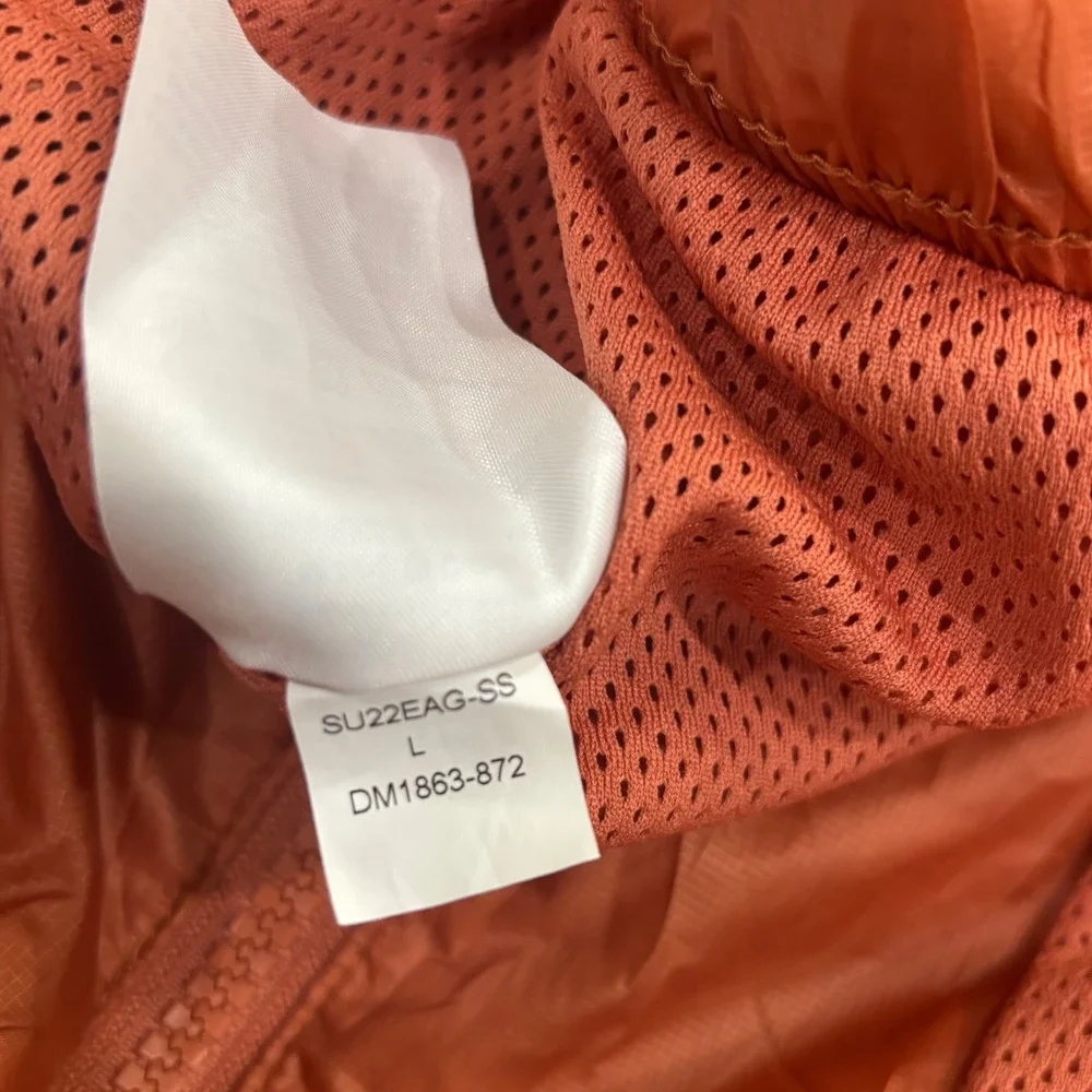 Jordan 23 Engineered Mens‎ Full Zip Lightweight Jacket Orange DM1863-872 Size L